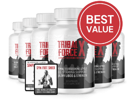 Ready to try Tribal Force X? For a limited time, you can get it for $49 per package instead of the usual $294.